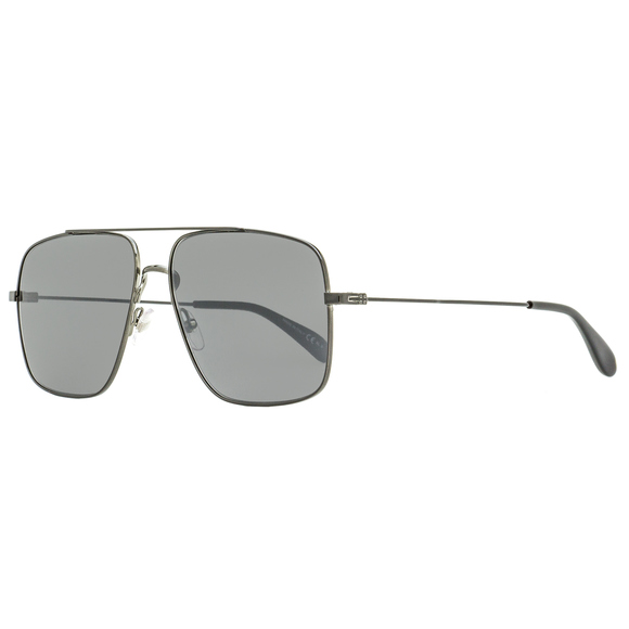 Givenchy Navigator Sunglasses GV7119S V81T4 Ruthenium/Black 61mm 7119 - Picture 1 of 2